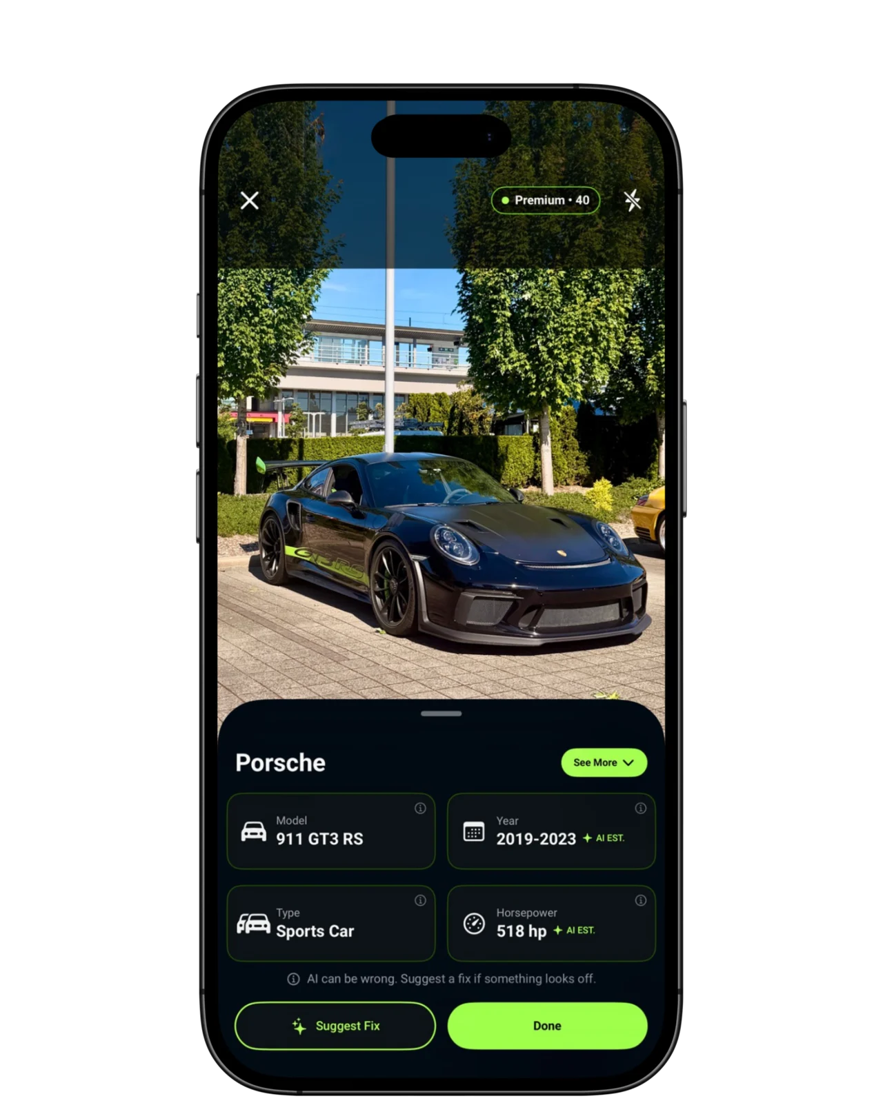 RevvRadar App Screenshot